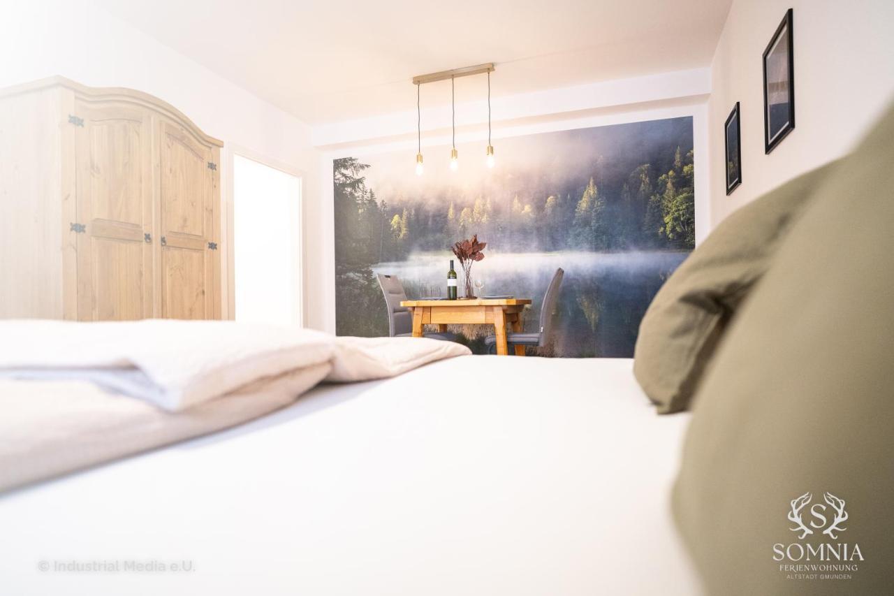 Ferienwohnung Somnia - Altstadt Gmunden Exterior foto